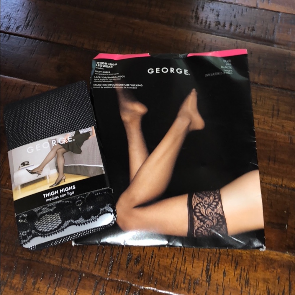 GEORGE thigh highs